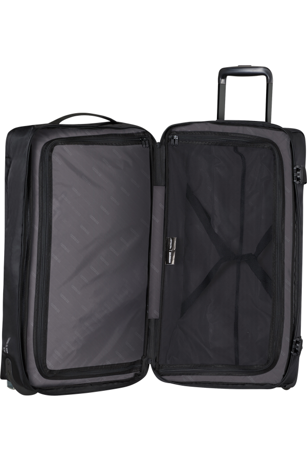 American tourister duffle bag with hot sale trolley wd1