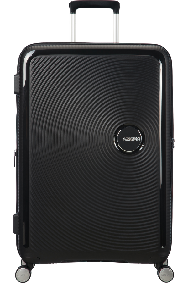American Tourister Soundbox Spinner uitbreidbaar 77cm Bass Black