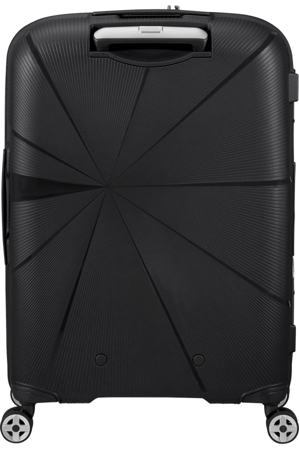 American Tourister StarVibe Spinner Expandable TSA 67cm Zwart American Tourister StarVibe Spinner Expandable TSA 67cm Zwart