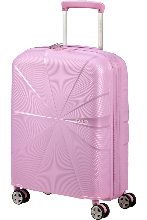 American Tourister StarVibe Spinner Expandable TSA 55cm  Metallic Pastel Lavender American Tourister StarVibe Spinner Expandable TSA 55cm  Metallic Pastel Lavender