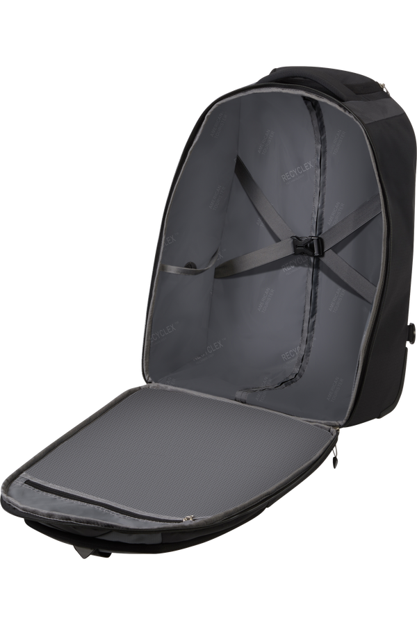 American Tourister Fast Route Laptop Backpack with Wheels Sporty 15.6'  Black/Grey