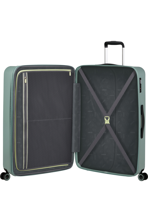 American Tourister Dynabelt Spinner EXP TSA 77cm  Misty Green American Tourister Dynabelt Spinner EXP TSA 77cm  Misty Green