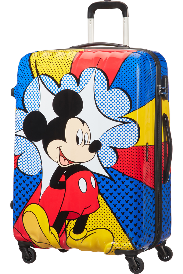 American Tourister Disney Legends Grote koffer met 4 wielen 75cm Mickey Flash Pop