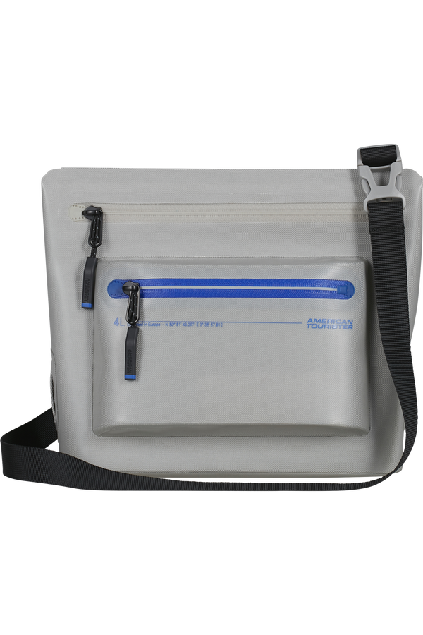 Colourdry M Schoudertas | American Tourister Colourdry Shoulder Bag M  Glacial Silver