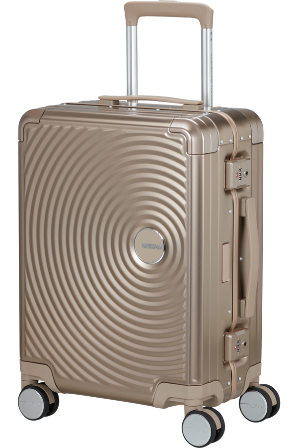 American Tourister Soundbox Alu Spinner TSA 55cm  Brons
