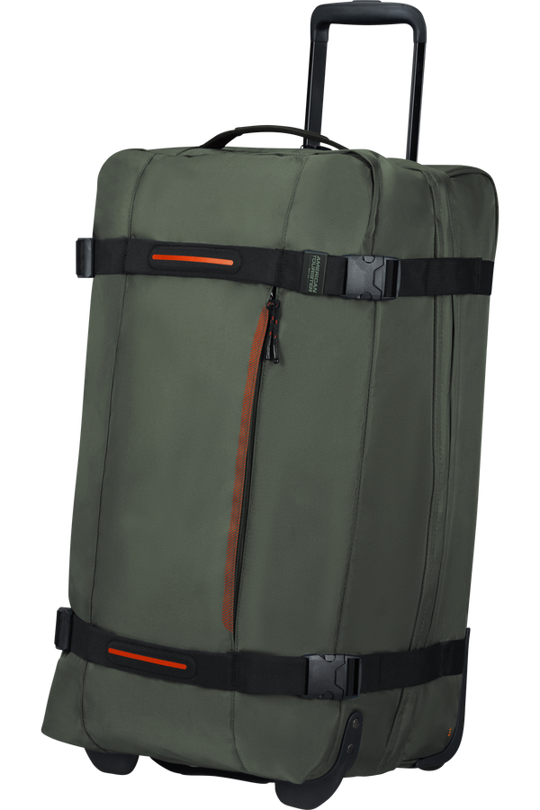 American Tourister Urban Track Duffle with Wheels M  Dark Khaki