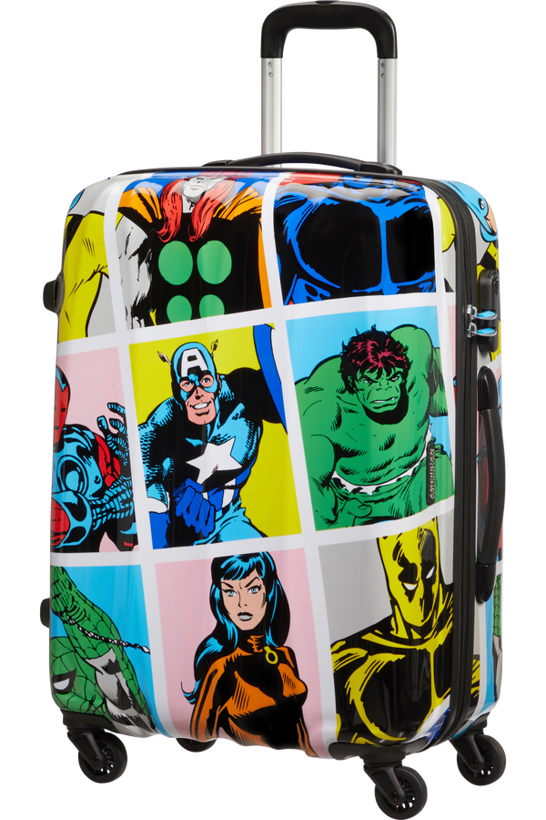 American Tourister Marvel Legends Spinner Alfatwist 65cm  Marvel Pop Art