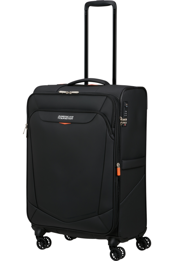 American Tourister SummerRide Spinner M EXP TSA SP 69cm  Zwart American Tourister SummerRide Spinner M EXP TSA SP 69cm  Zwart