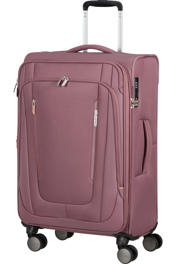 American Tourister Wanderlite Spinner EXP TSA M  Galactic Mauve