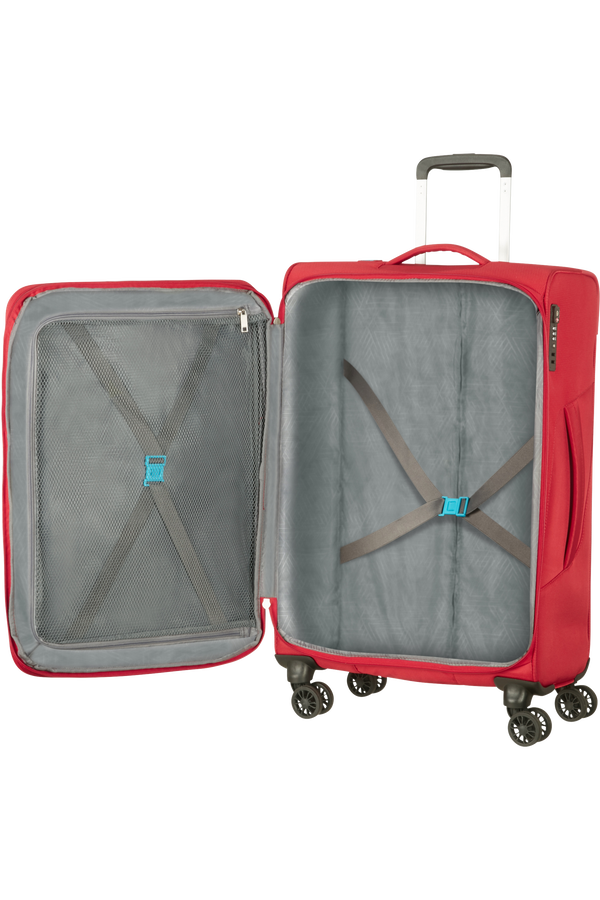 American Tourister Summerfunk Spinner Exp TSA 67cm  Rood
