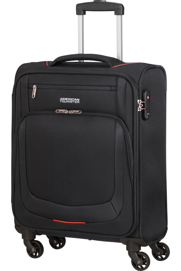 American Tourister Summer Session Spinner TSA 55cm  Black/Red