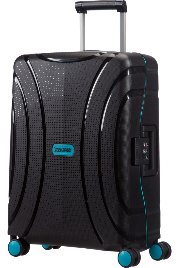 American Tourister Lock'n'Roll Handbagage koffer met 4 wielen 40x55x20cm Night Black