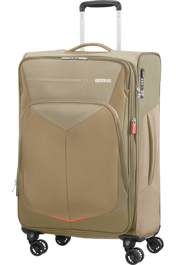 American Tourister Summerfunk Spinner Exp TSA 67cm  Beige