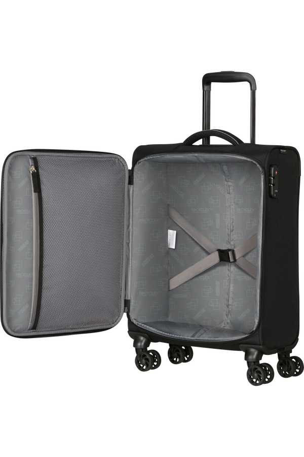 American Tourister Take2cabin Spinner Tsa 55cm  Zwart American Tourister Take2cabin Spinner Tsa 55cm  Zwart
