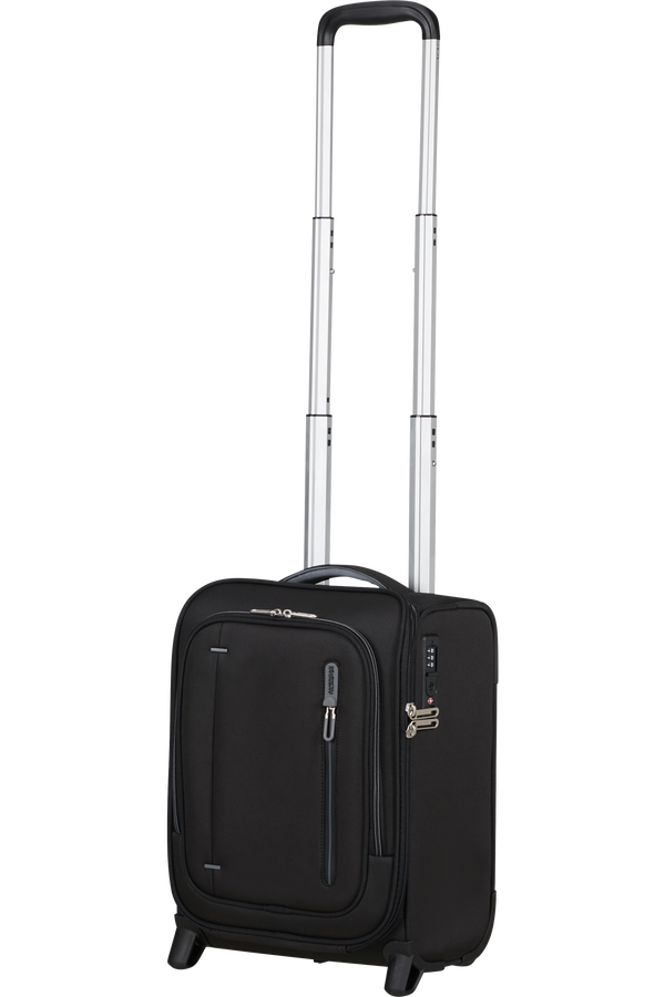 Cloudrider S/M Koffer (2 wielen) | American Tourister Cloudrider Upright Underseater Tsa  Jet Black
