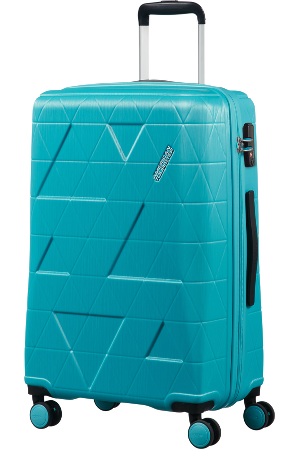 American Tourister Triangolo Spinner TSA 67cm  Halo Blue