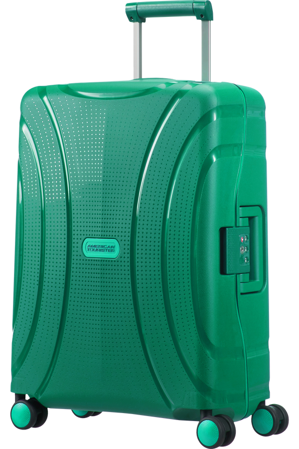 American Tourister Lock'n'Roll Handbagage koffer met 4 wielen 40x55x20cm Vivid Green