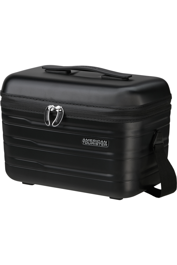 American Tourister Flashline Beauty Case  Shadow Black