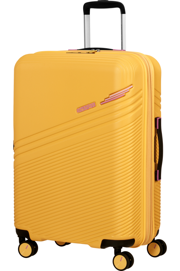 American Tourister Triple Trace Spinner TSA Expandable 67cm  Lemondrop/Pink American Tourister Triple Trace Spinner TSA Expandable 67cm  Lemondrop/Pink