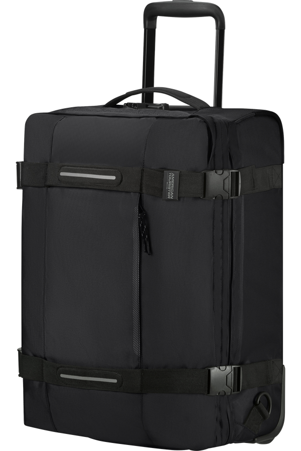 American Tourister Urban Track Duffle with wheels Backpack  Asphalt Black