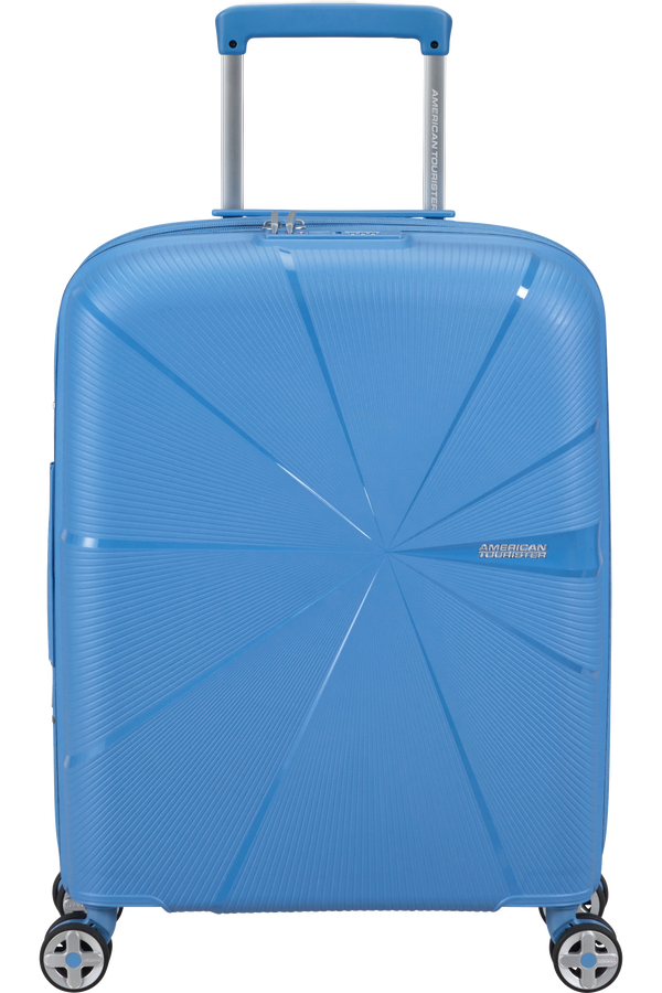 American Tourister StarVibe Spinner Expandable TSA 55cm Tranquil Blue