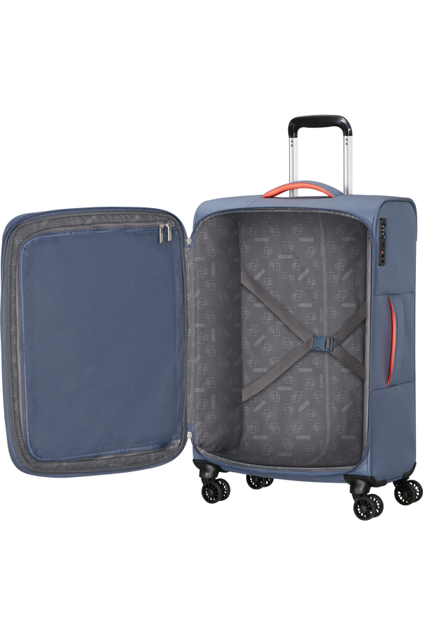 American Tourister Cloudrider Spinner EXP TSA M  Stone Blue