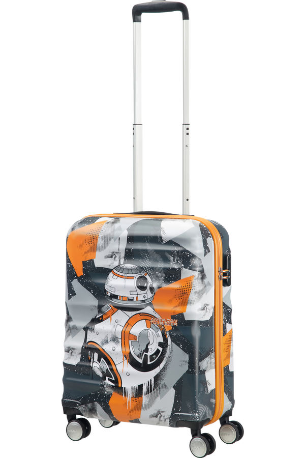 American Tourister Wavebreaker Disney Handbagage koffer met 4 wielen 55x40x20cm Bb8 American Tourister Wavebreaker Disney Handbagage koffer met 4 wielen 55x40x20cm Bb8