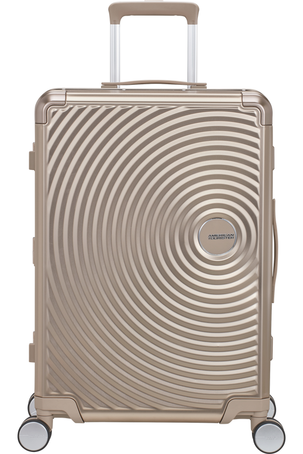 American Tourister Soundbox Alu Spinner TSA 68cm Brons