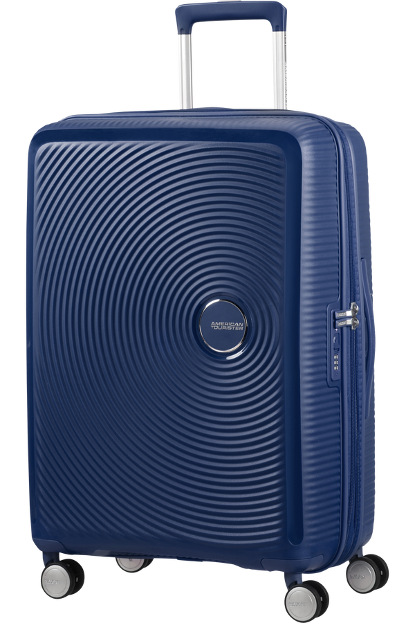 American Tourister Soundbox Spinner uitbreidbaar 67cm Midnight Navy