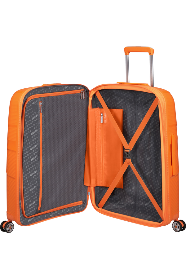 American Tourister StarVibe Spinner Expandable TSA 67cm Papaya Smoothie