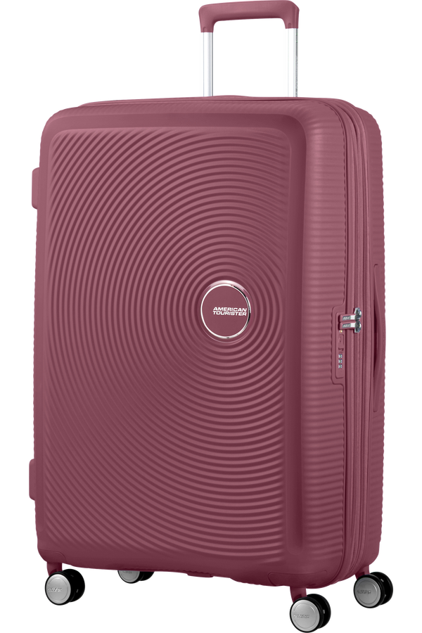 American Tourister Soundbox Spinner TSA Expandable 77cm  Dark Burgundy