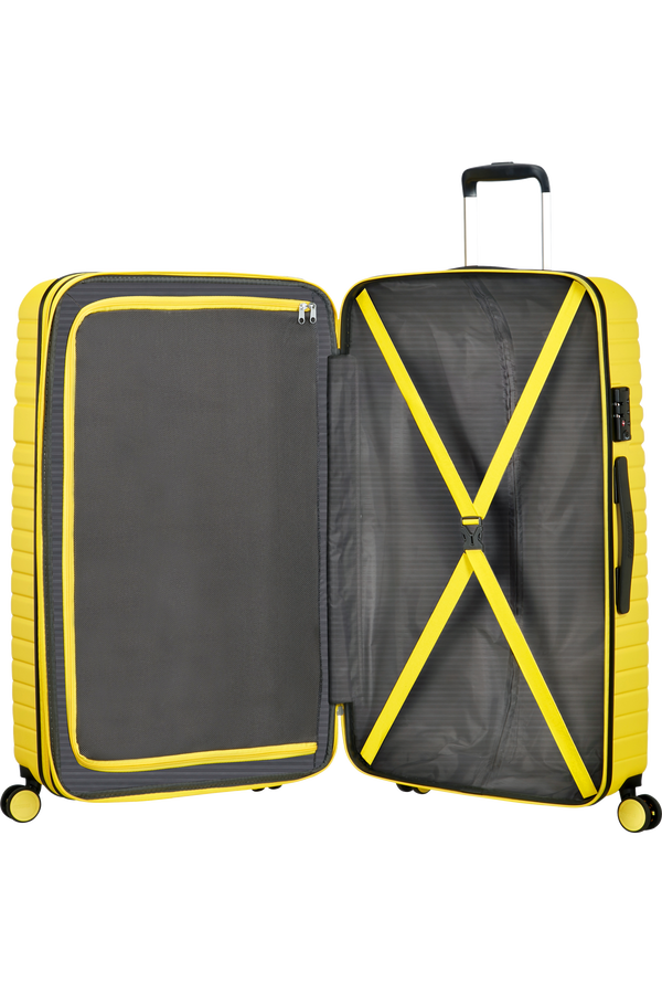 American Tourister Aero Racer Spinner Expandable 79cm  Lemon Yellow American Tourister Aero Racer Spinner Expandable 79cm  Lemon Yellow