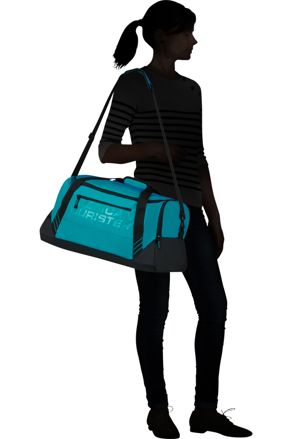 American tourister duffle bag blue cheap