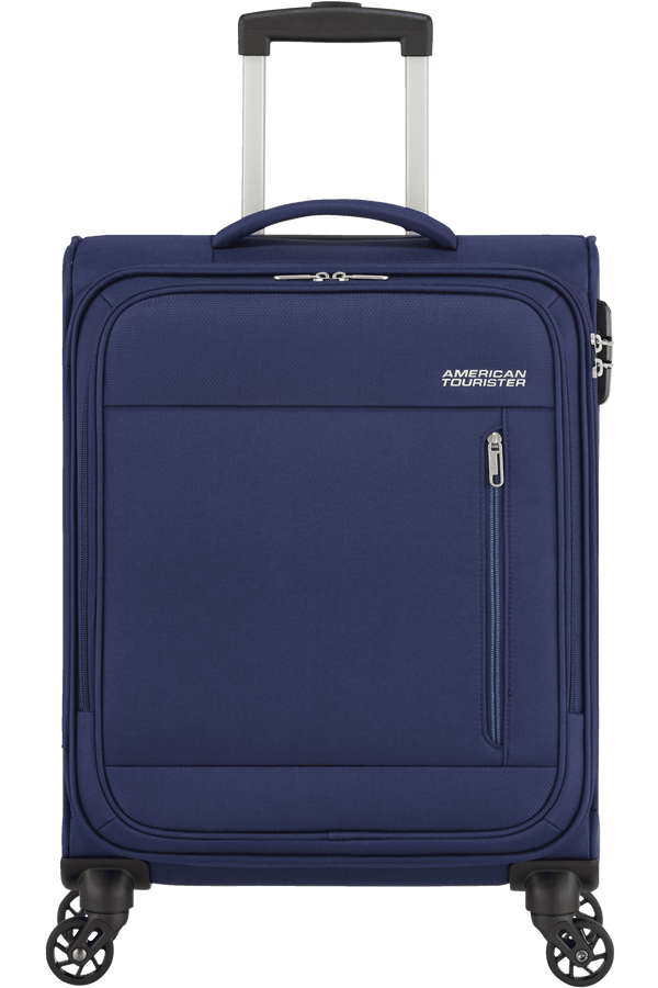 American Tourister Heat Wave Spinner 55cm  Combat Navy