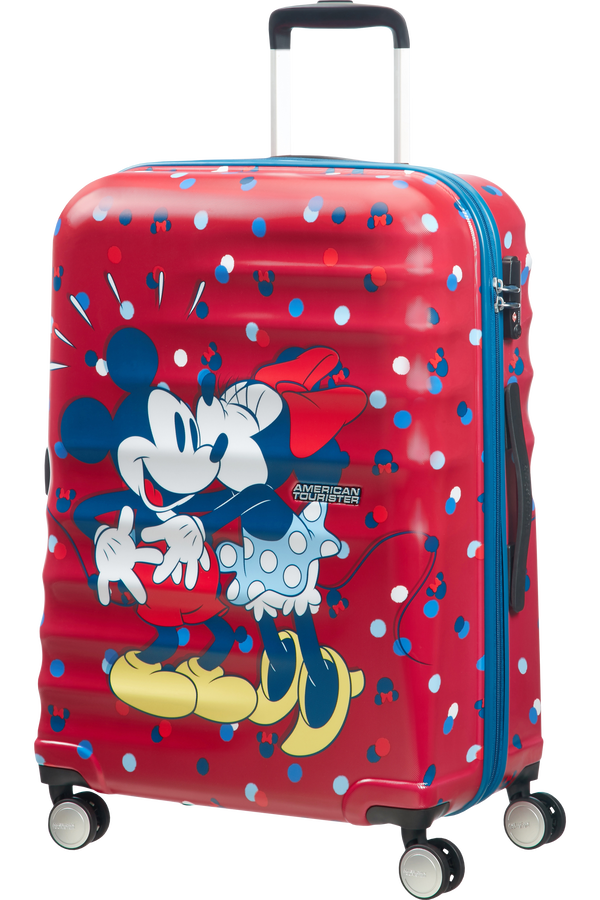American Tourister Wavebreaker Disney Medium koffer met 4 wielen 67cm Minnie Loves Mickey