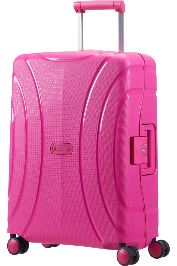 American Tourister Lock'n'Roll Handbagage koffer met 4 wielen 40x55x20cm Dynamic Pink