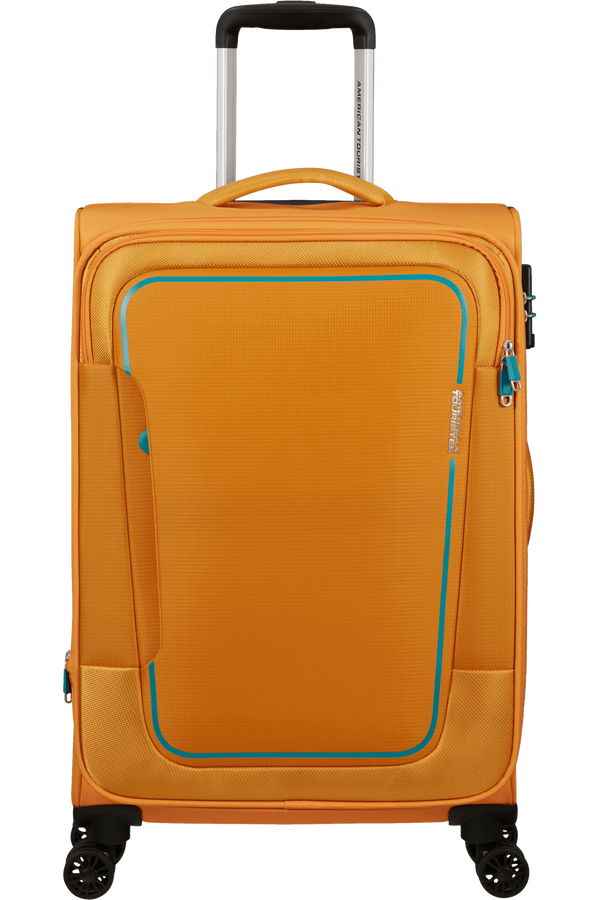 American Tourister Pulsonic Spinner Expandable 68cm  Sunset Yellow