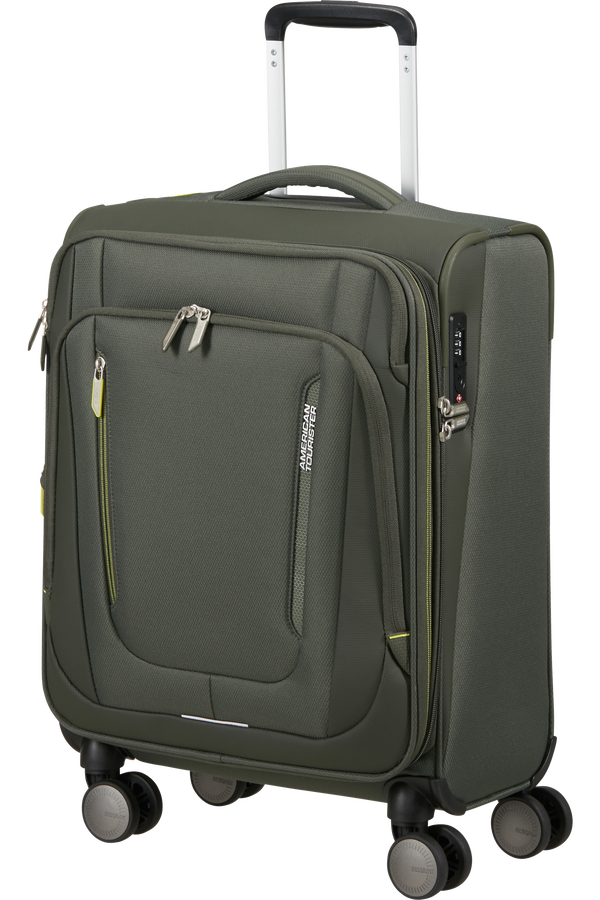 American Tourister Wanderlite Spinner EXP TSA S  Dark Khaki