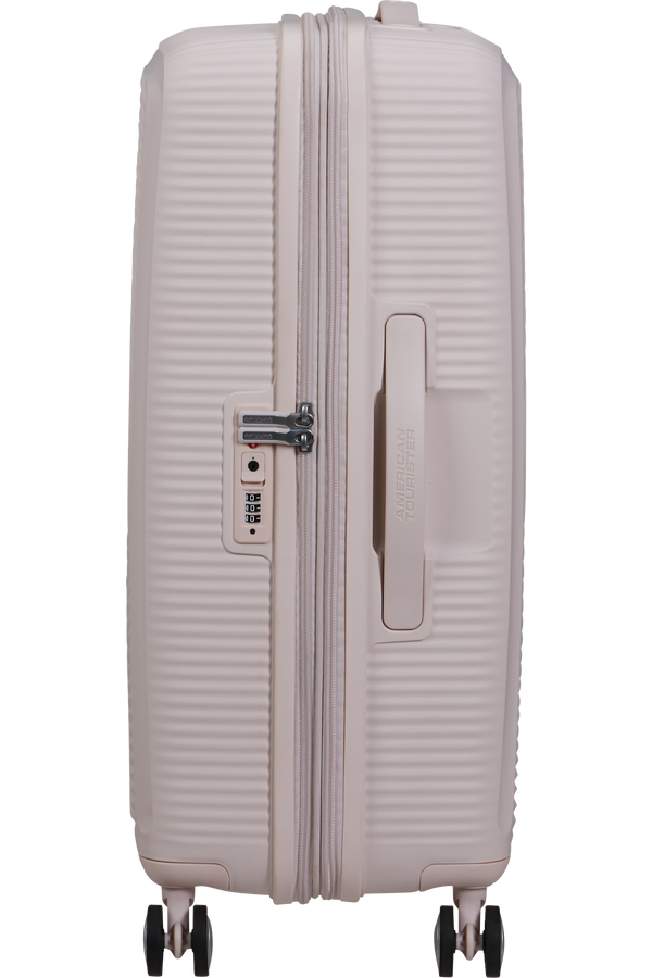 American Tourister SoundBox Spinner TSA Expandable 67cm  Beach Shimmer