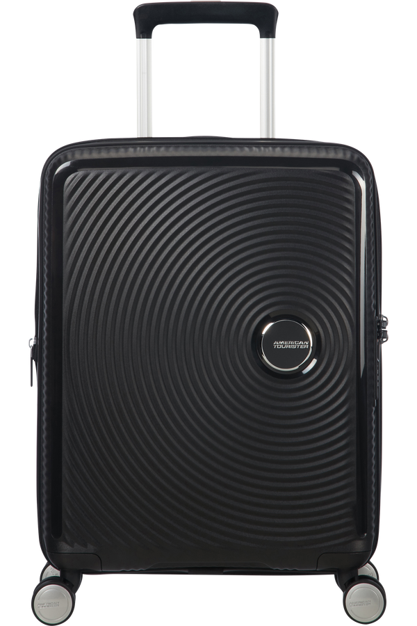 American Tourister Soundbox Spinner uitbreidbaar 55cm Bass Black