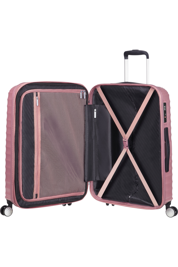 American Tourister Jetglam Spinner 67cm  Metallic Pink