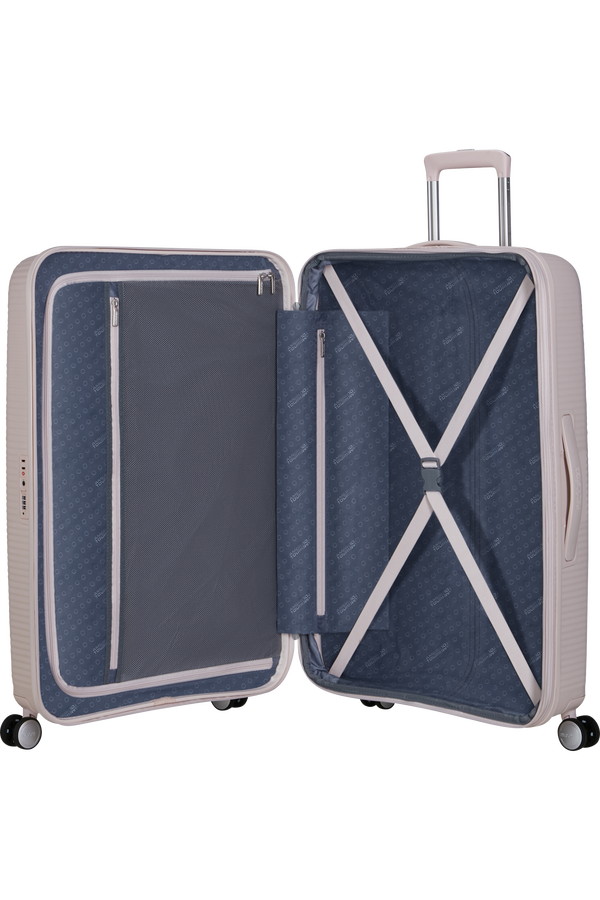 American Tourister SoundBox Spinner TSA Expandable 77cm  Beach Shimmer