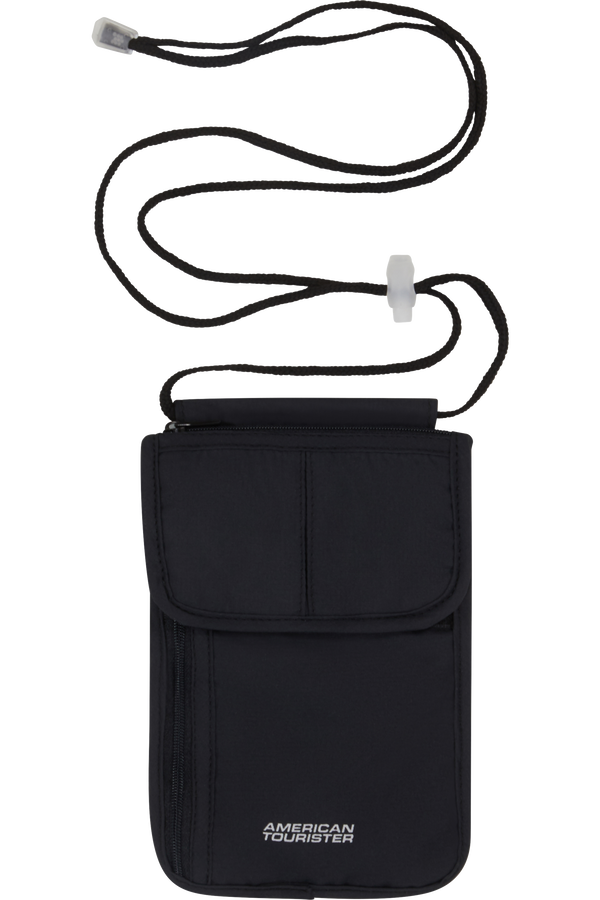 American Tourister American Tourist. Ta RFID Security Neck Pouch  Zwart