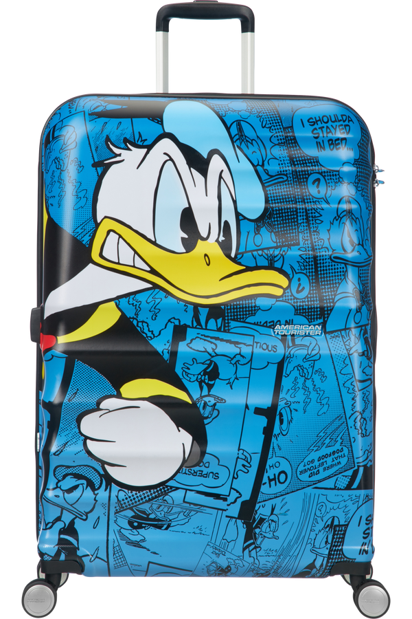 American Tourister Wavebreaker Disney Grote koffer met 4 wielen 77cm Donald Duck