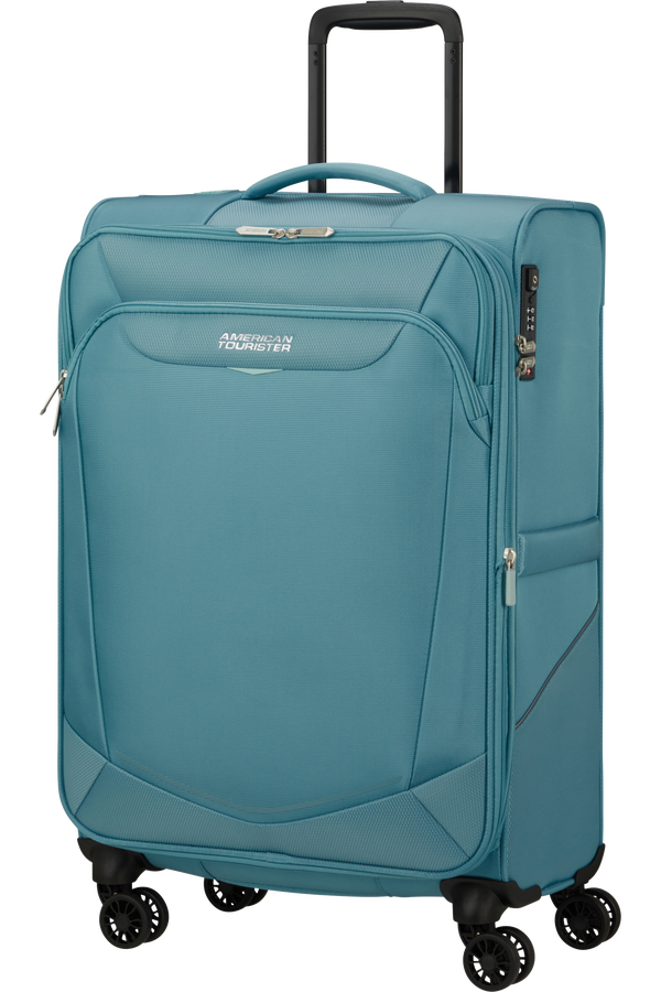 American Tourister SummerRide Spinner M EXP TSA 69cm Breeze Blue