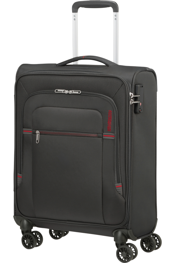 American Tourister Crosstrack Spinner 55cm  Grey/Red American Tourister Crosstrack Spinner 55cm  Grey/Red