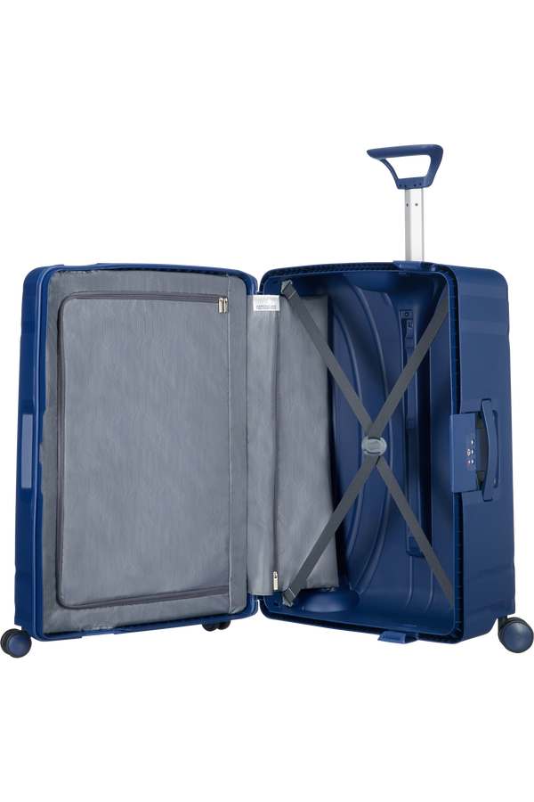American Tourister Lock'n'Roll Medium koffer met 4 wielen 69cm Nocturne Blue