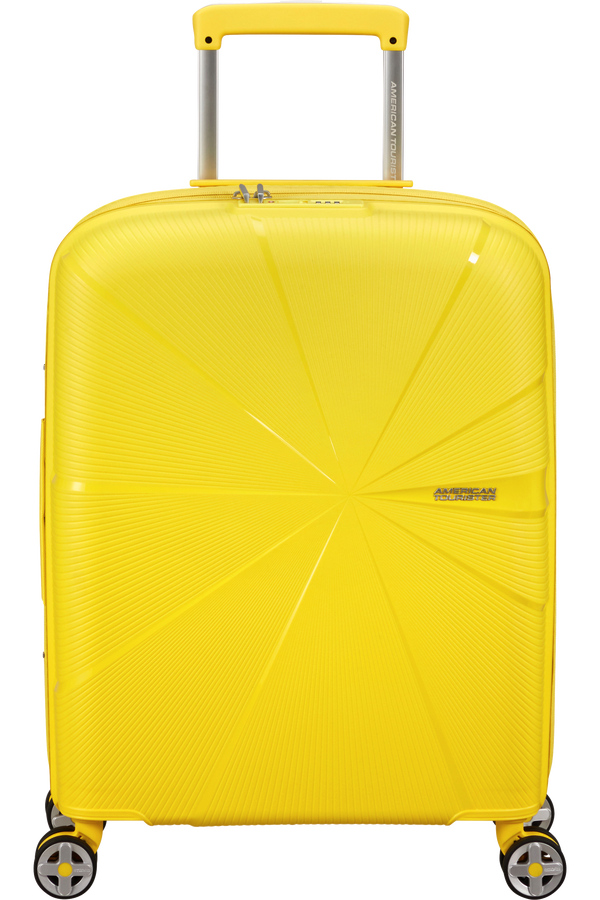 American Tourister StarVibe Spinner Expandable TSA 55cm Electric Lemon