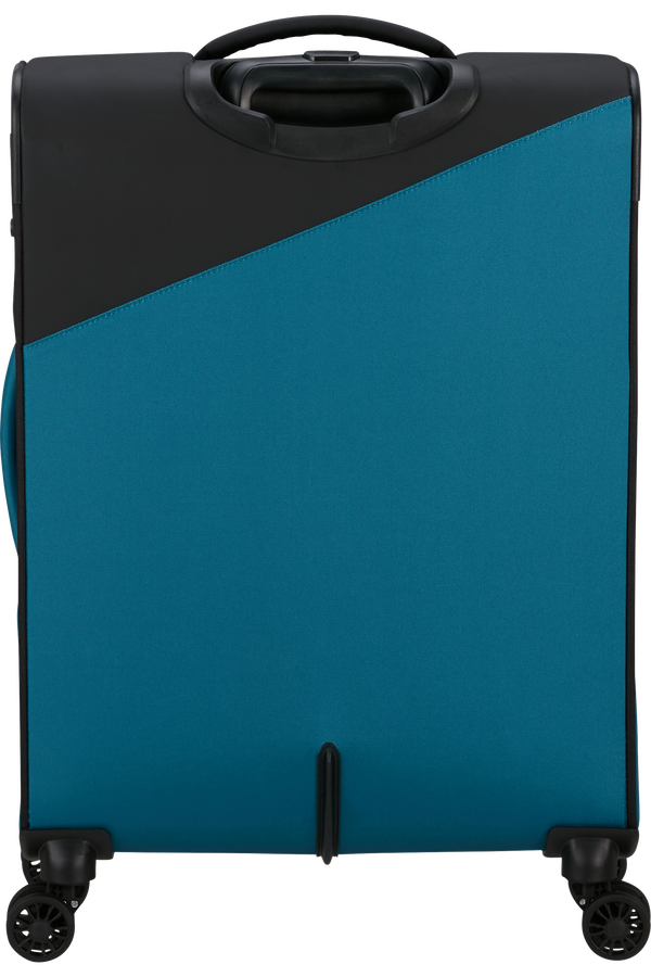 American Tourister Daring Dash Spinner Expandable TSA M  Black/Blue