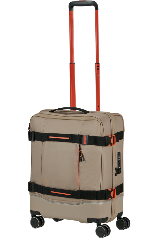 American Tourister Urban Track Spinner S TSA Coated 55cm  Beige/Orange American Tourister Urban Track Spinner S TSA Coated 55cm  Beige/Orange